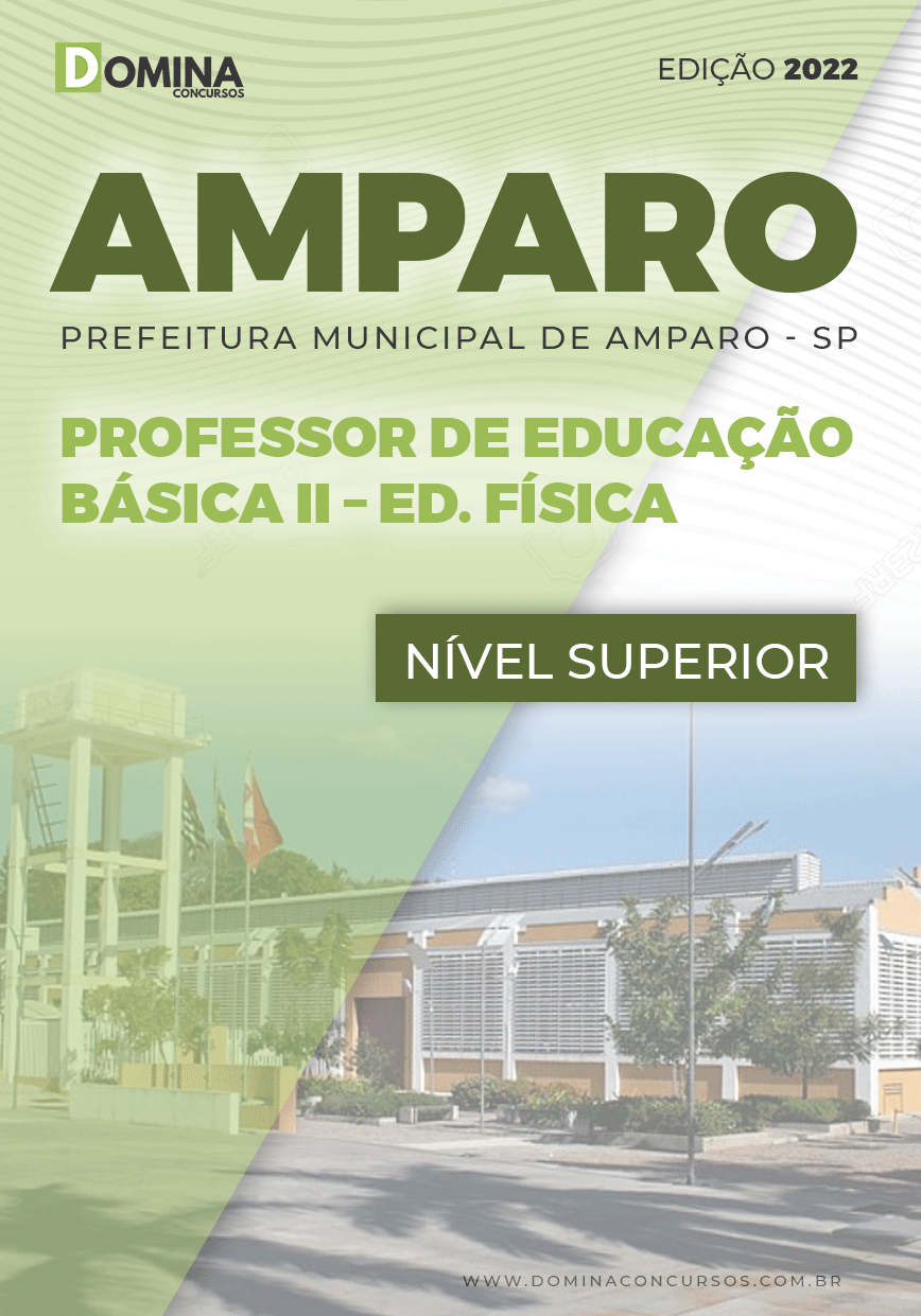 Apostila Pref Amparo SP 2022 Prof Educação Básica II Educação Física