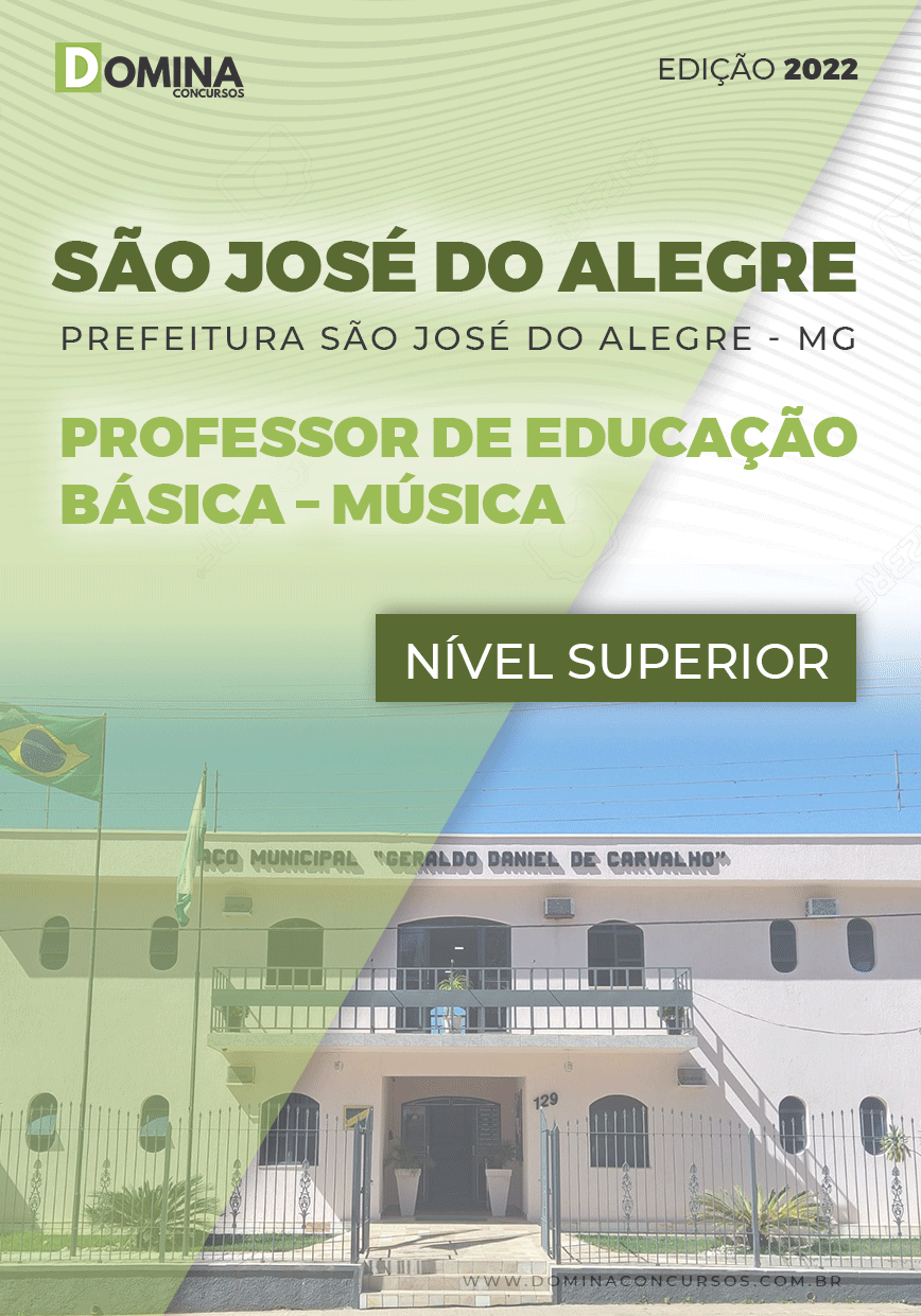 Apostila Pref São José Alegre MG 2022 PEB Música