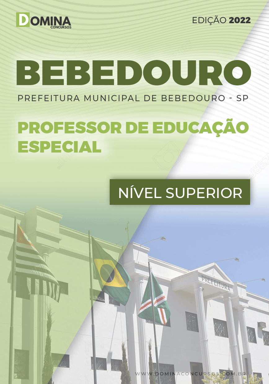 Apostila Pref Bebedouro SP 2022 Professor de Educação Especial