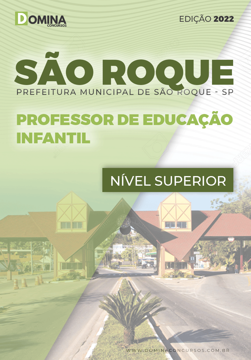 Apostila Pref São Roque SP 2022 Professor Educação Infantil