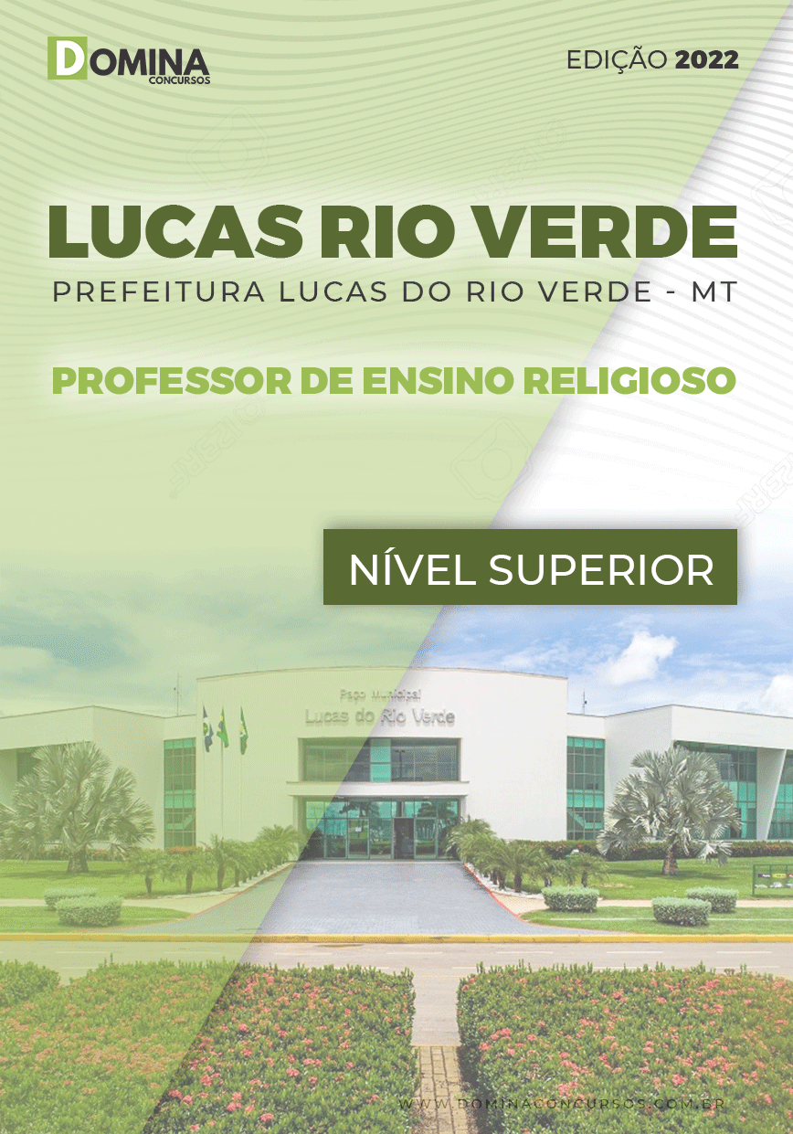 Apostila Pref Lucas Rio Verde MT 2022 Professor Ensino Religioso