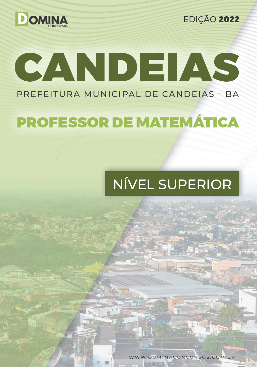 Apostila Pref Candeias BA 2022 Professor de Matemática