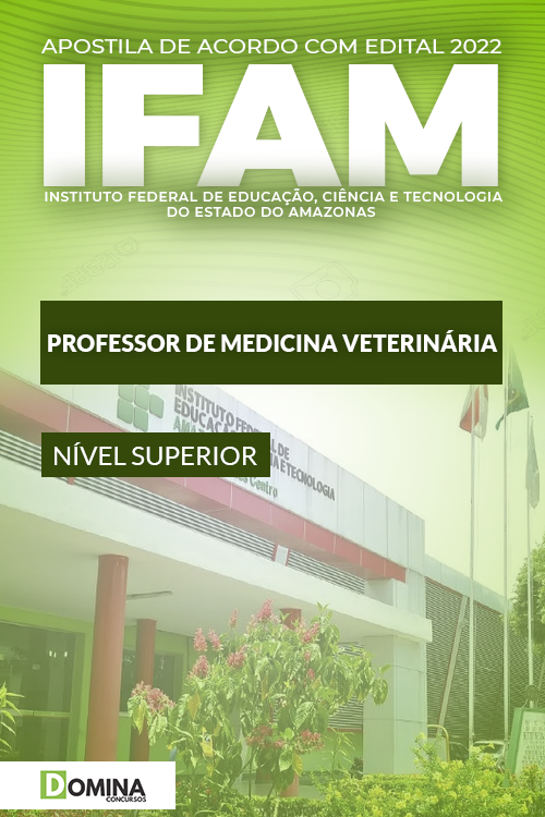 Apostila Concurso IFAM 2022 Professor Medicina Veterinária