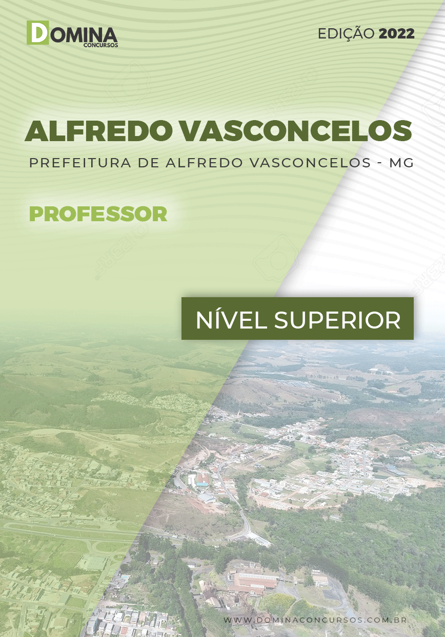 Apostila Pref Alfredo Vasconcelos MG 2022 Professor
