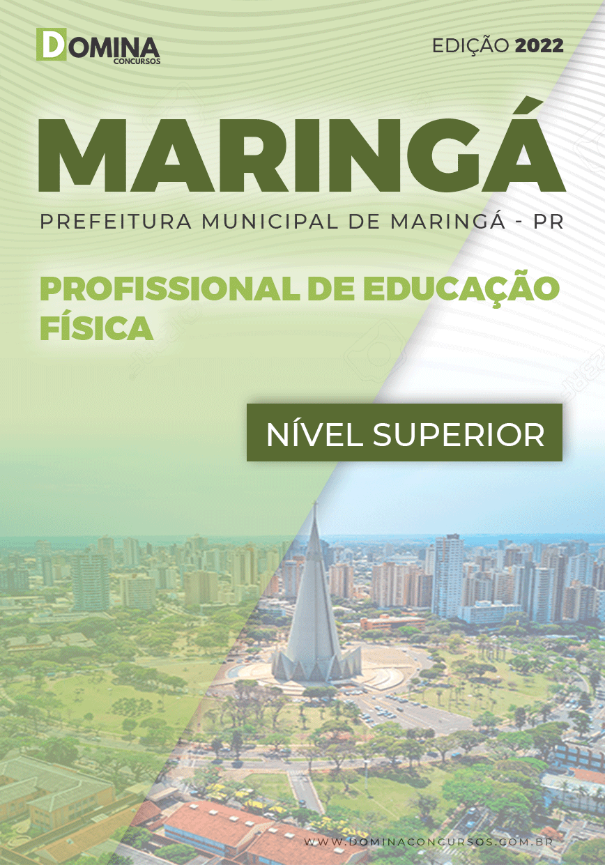 Apostila Pref Maringá PR 2022 Profissional Educação Física