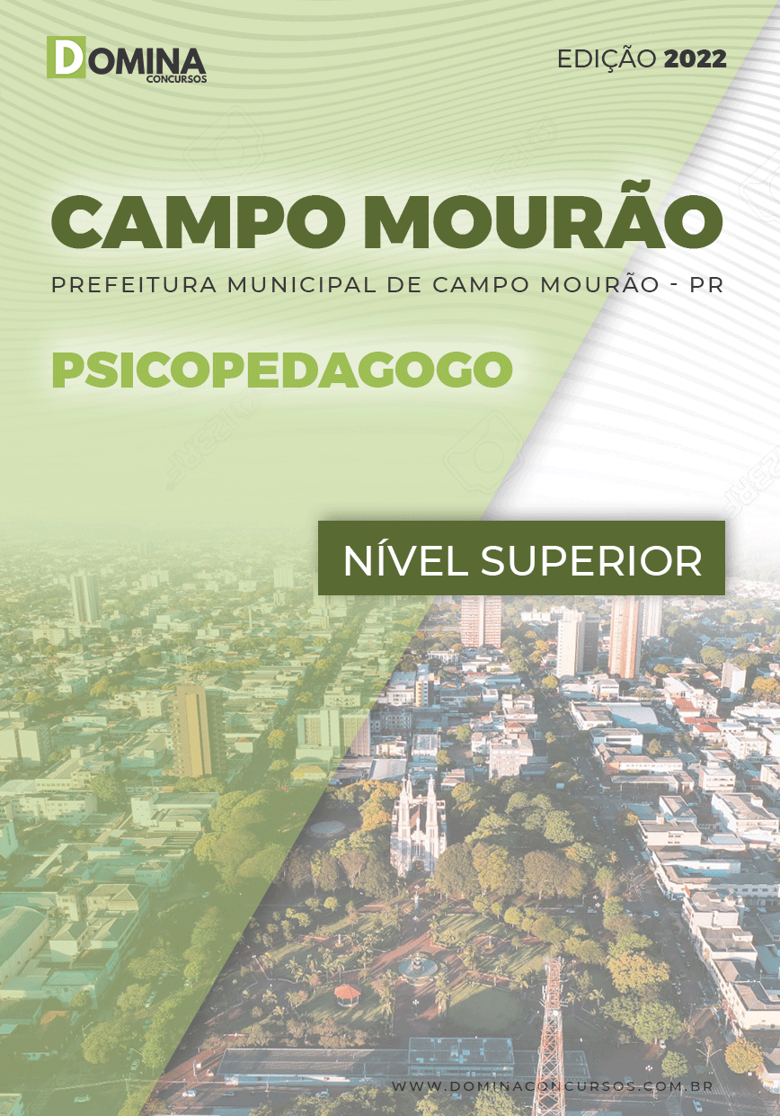 Apostila Digital Pref Campo Mourão PR 2022 Psicopedagogo