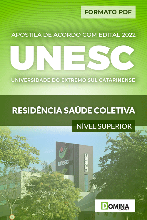 Apostila Digital UNESC 2022 Residência Saúde Coletiva