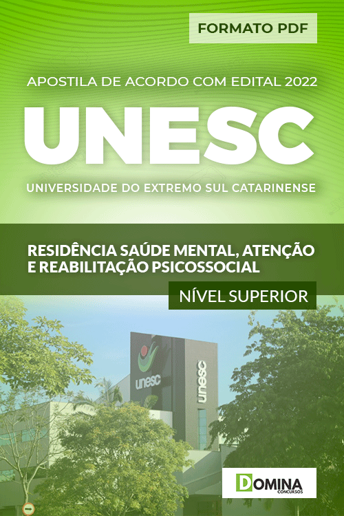 Apostila UNESC 2022 Residência Mental Reabilitação Psicossocial