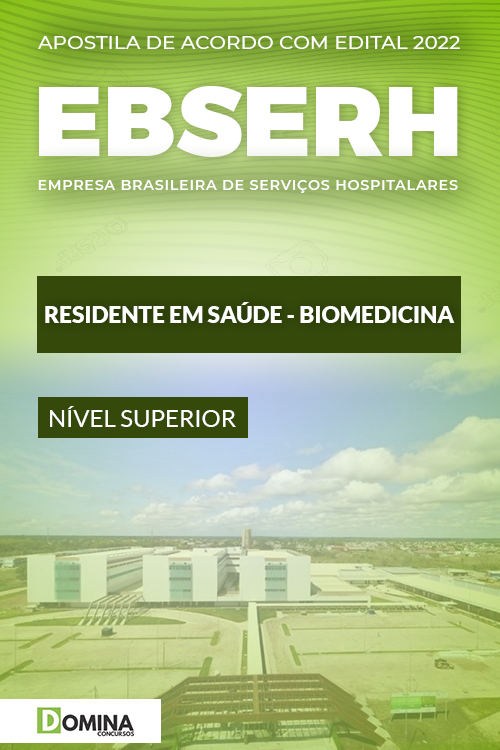Apostila Digital Residência EBSERH 2022 Biomedicina