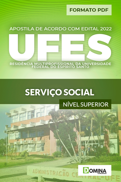 Apostila Concurso Residência UFES 2022 Serviço Social