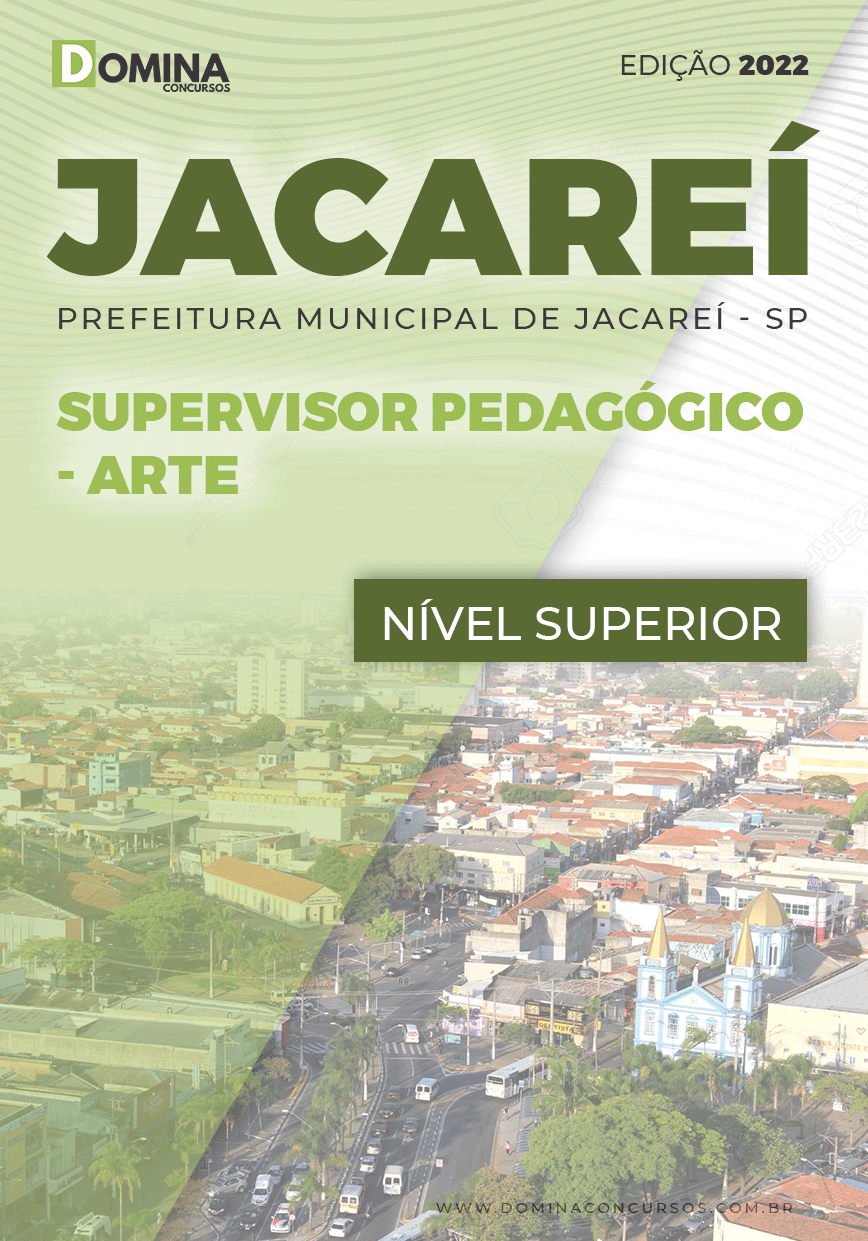 Apostila Pref Jacareí SP 2022 Supervisor Pedagógico Arte