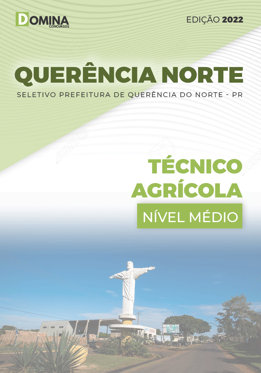 Apostila Pref Querência Norte PR 2022 Técnico Agrícola