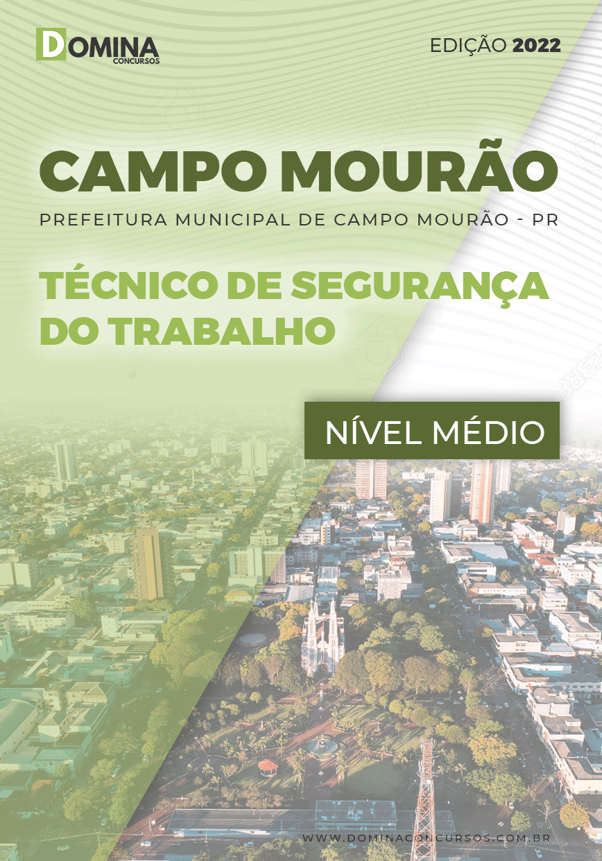 Apostila Pref Campo Mourão PR 2022 Técnico Segurança Trabalho