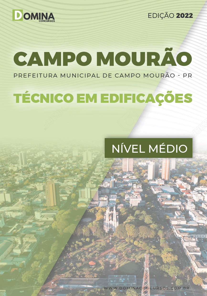 Apostila Pref Campo Mourão PR 2022 Técnico Edificações