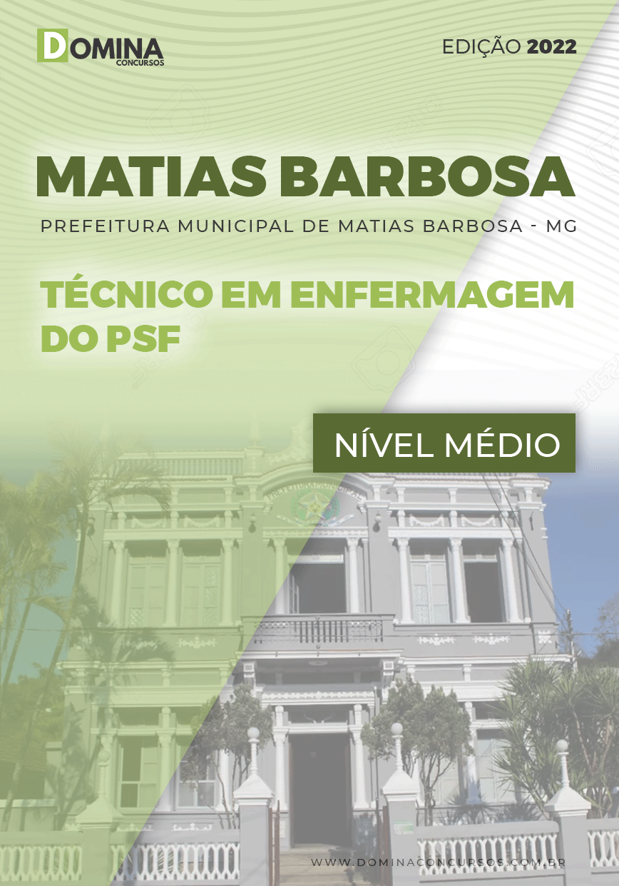 Apostila Pref Matias Barbosa MG 2022 Técnico Enfermagem PSF