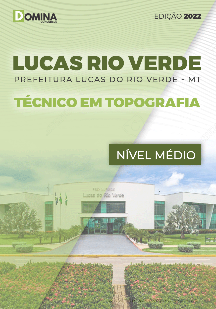 Apostila Pref Lucas Rio Verde MT 2022 Técnico Topografia