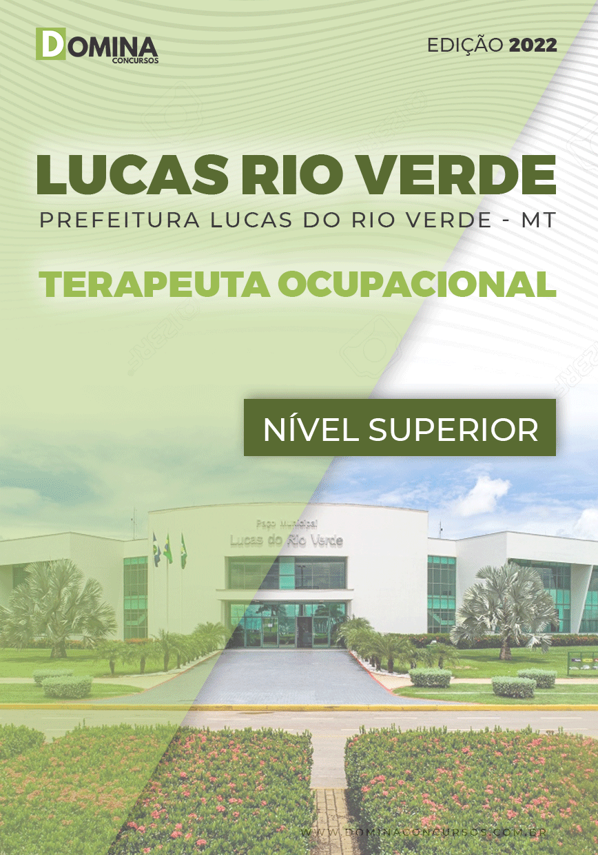 Apostila Pref Lucas Rio Verde MT 2022 Terapeuta Ocupacional
