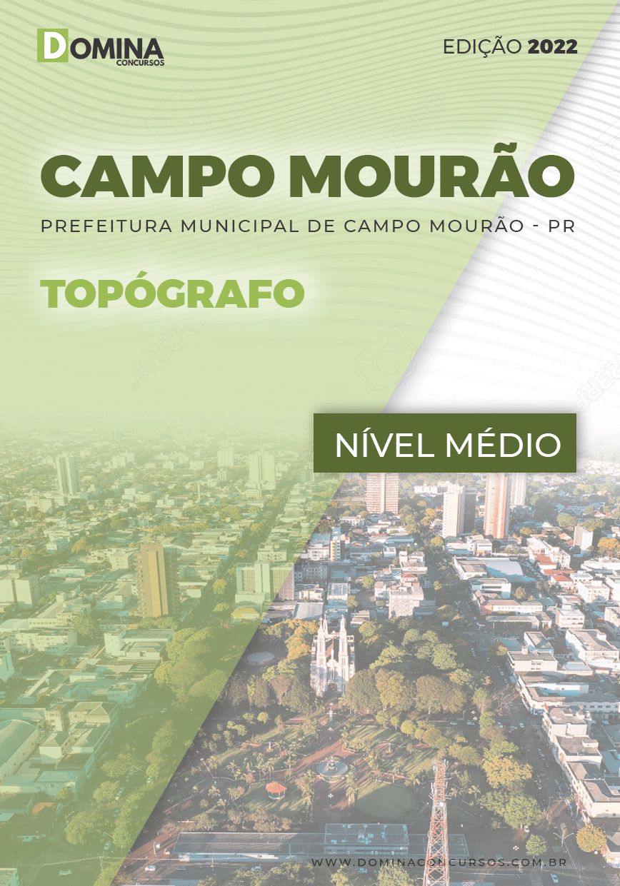 Apostila Digital Pref Campo Mourão PR 2022 Topógrafo