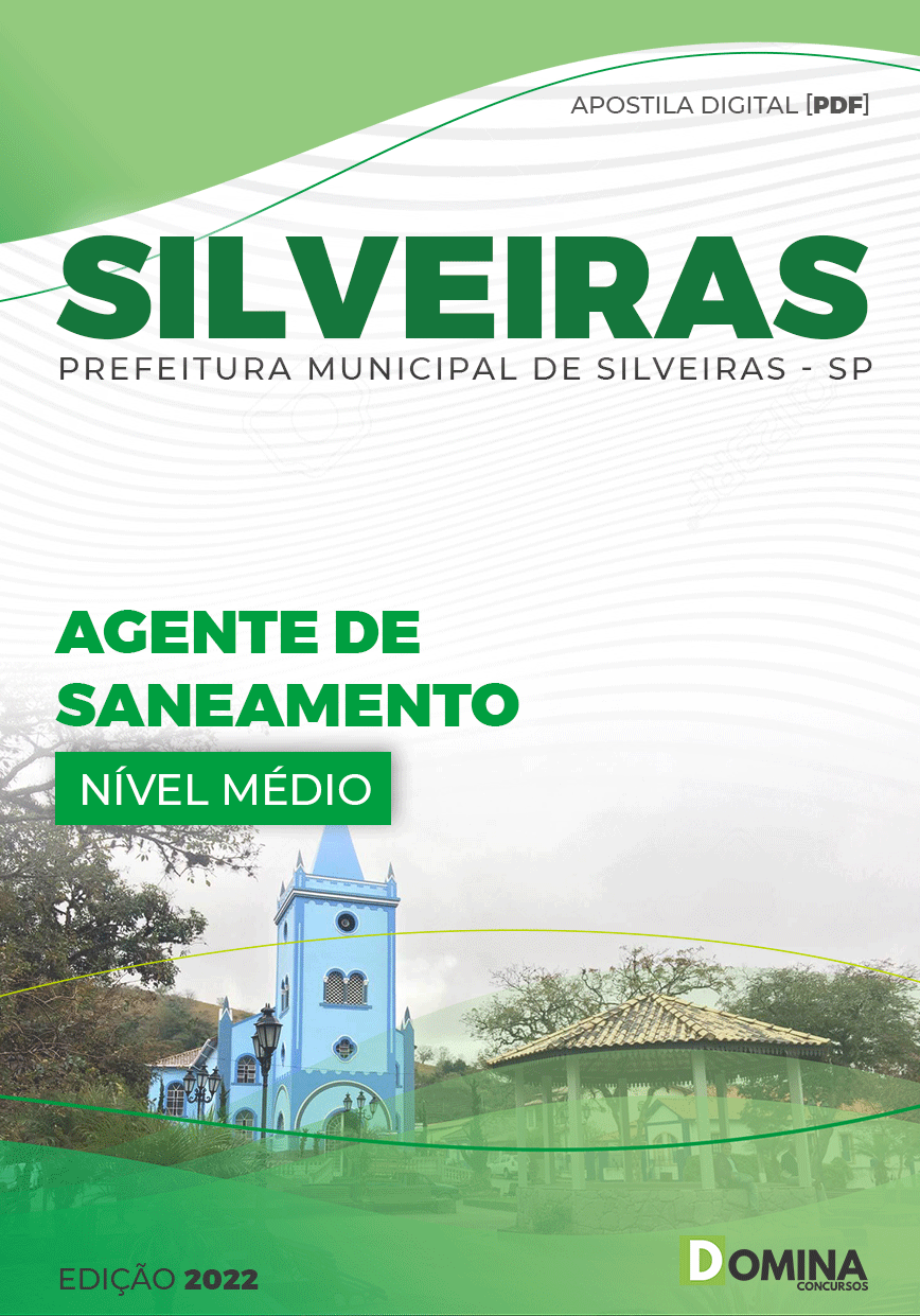 Apostila Concurso Pref Silveiras SP 2022 Agente de Saneamento