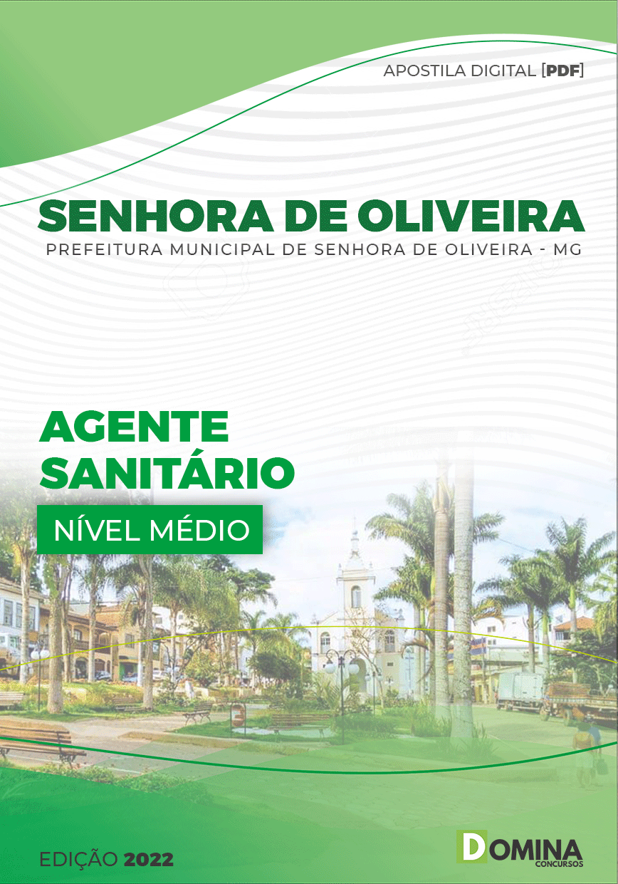 Apostila Pref Senhora Oliveira MG 2022 Agente Sanitário