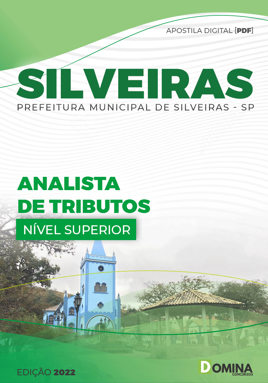 Apostila Concurso Pref Silveiras SP 2022 Analista de Tributos