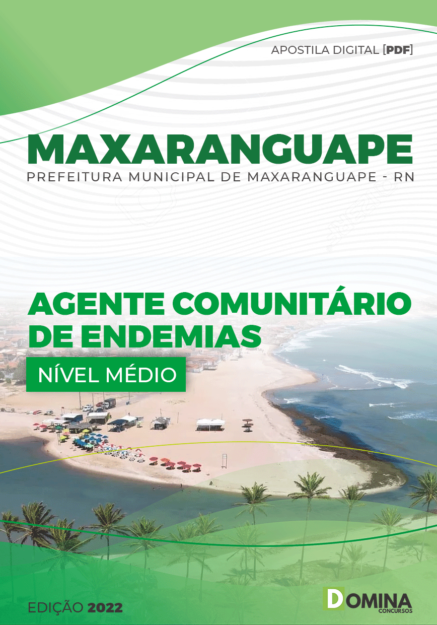 Apostila Pref Maxaranguape RN 2022 Agente Comunitário Endemeias