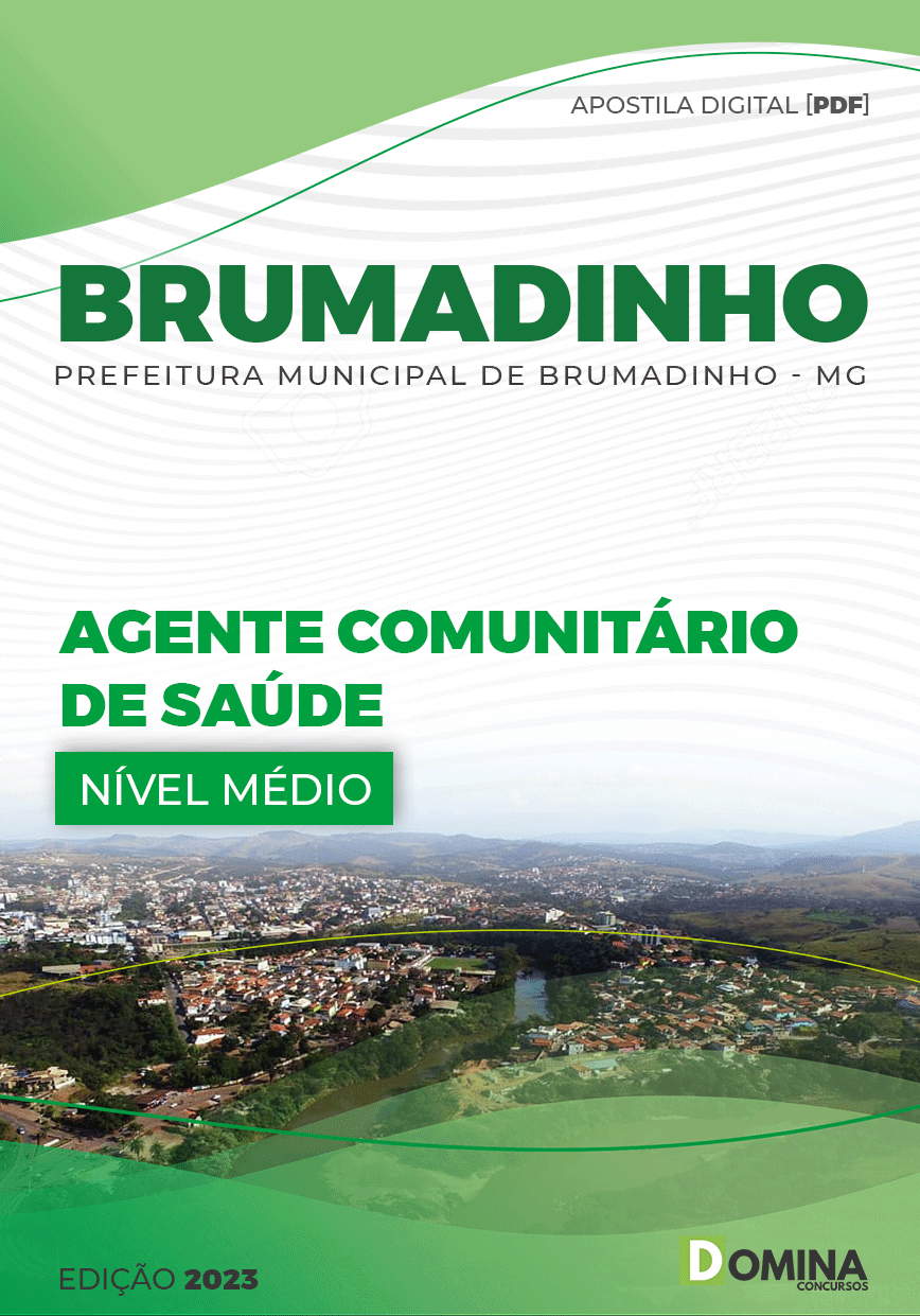 Apostila Pref Brumadinho MG 2022 Agente Comunitário Saúde