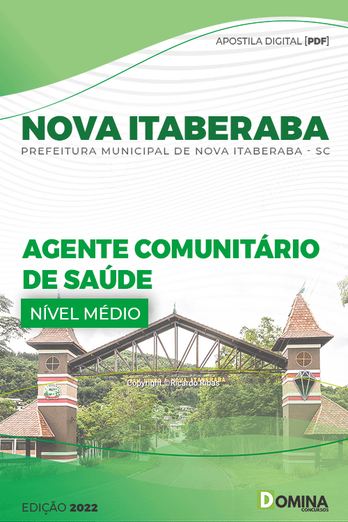 Apostila Pref Nova Itaberaba SC 2022 Agente Comunitário Saúde