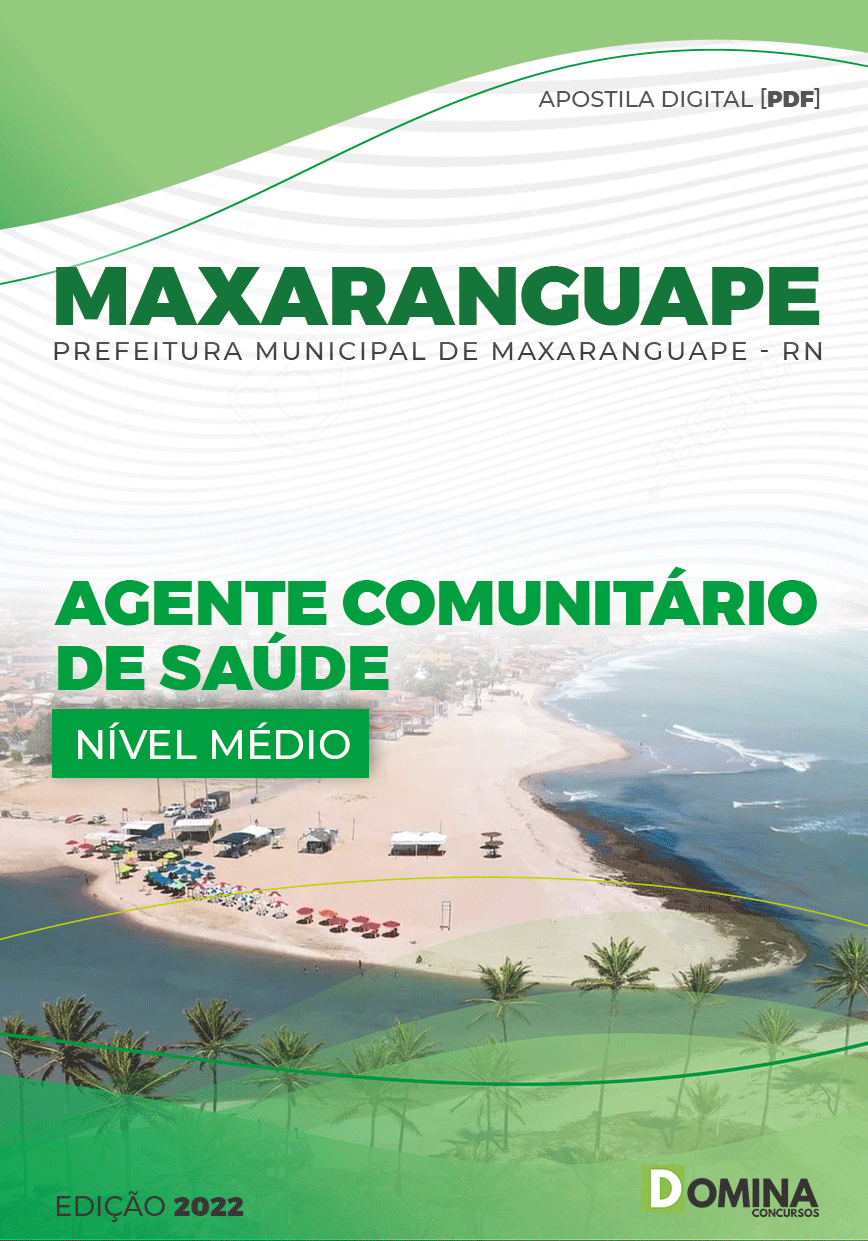 Apostila Pref Maxaranguape RN 2022 Agente Comunitário Saúde