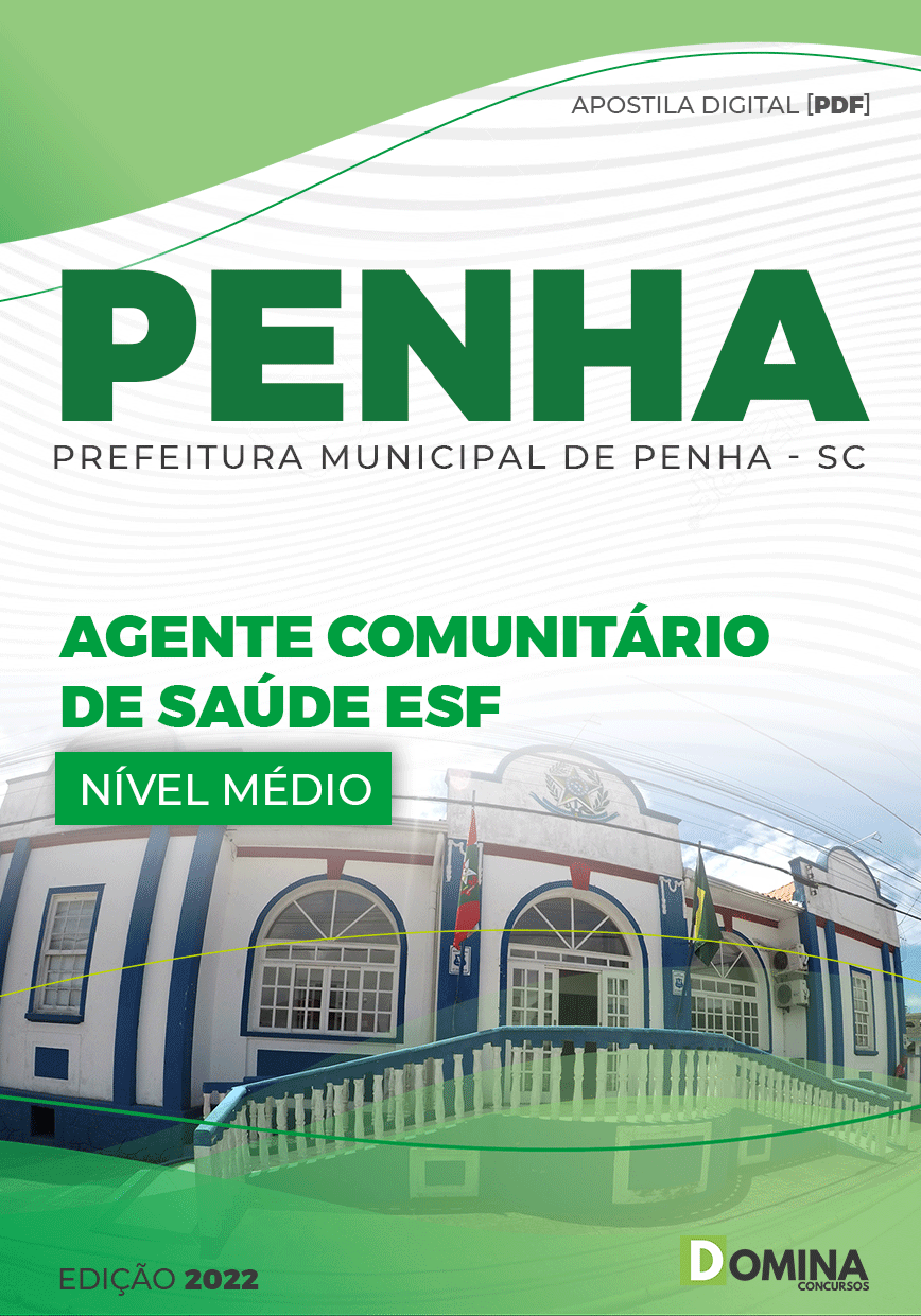 Apostila Pref Penha SC 2022 Agente Comunitário Saúde