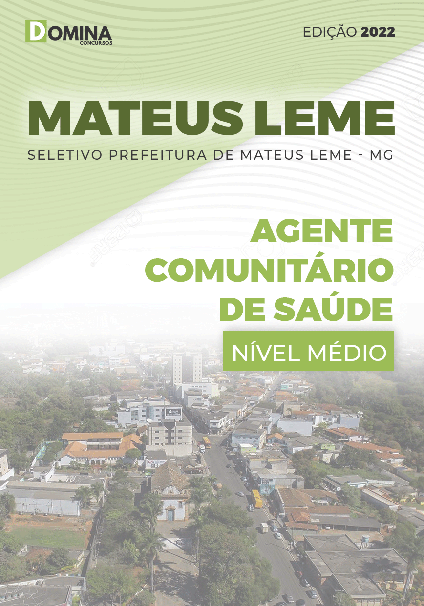 Apostila Pref Mateus Leme MG 2022 Agente Comunitário Saúde