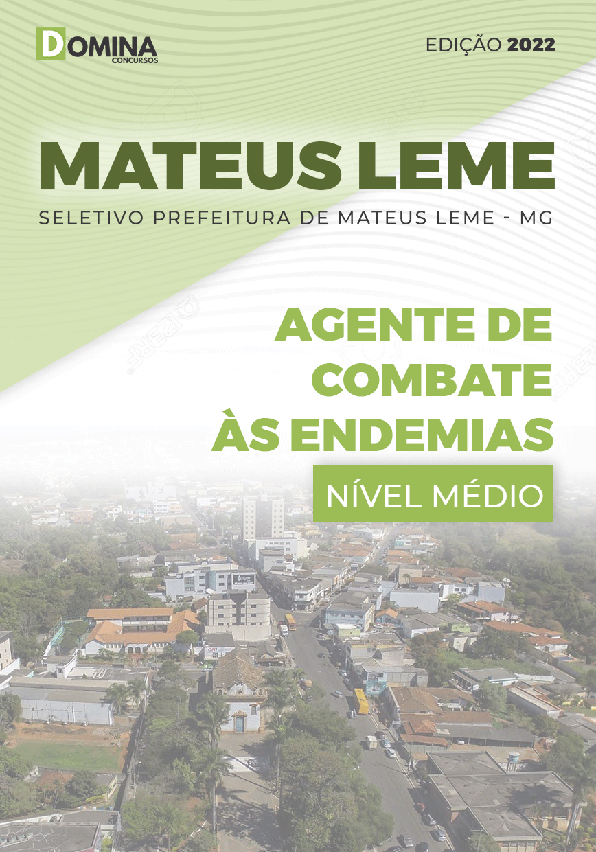 Apostila Pref Mateus Leme MG 2022 Agente Combate Endemias