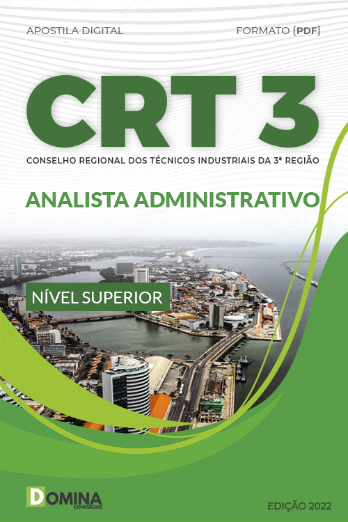 Apostila Digital CTR 3 2022 Analista Administrativo