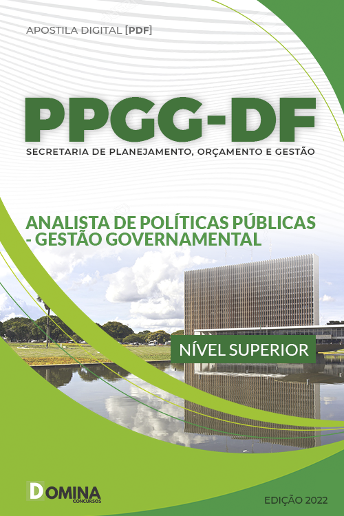 Apostila PPGG DF 2022 Analista Polít Púb Gestão Governamental