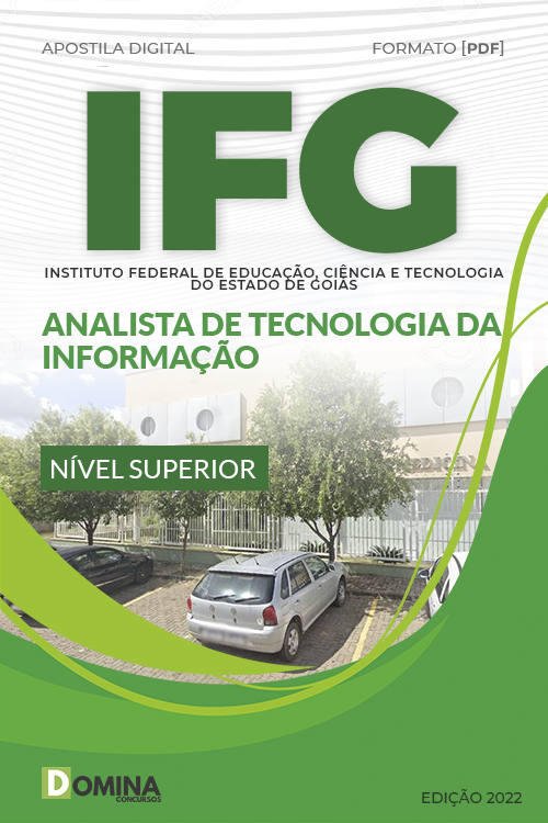 Apostila Digital IFG 2022 Analista Tecnologia Informação
