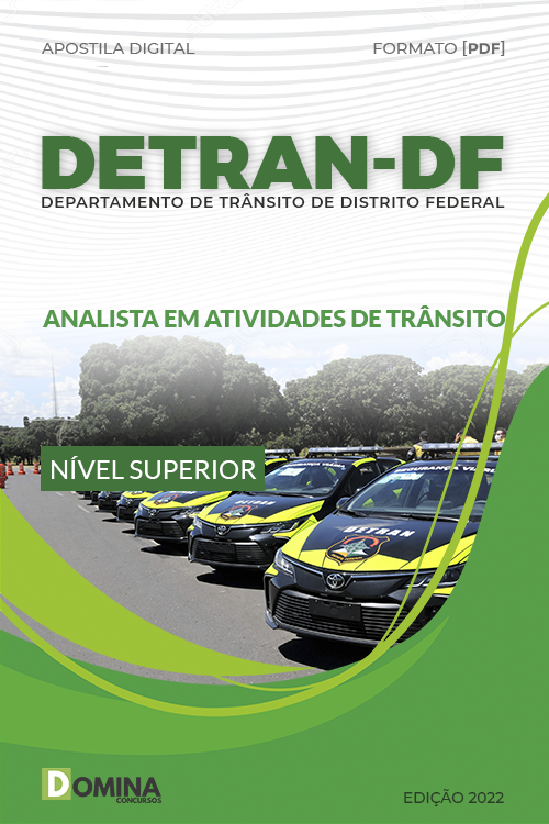 Apostila DETRAN DF 2022 Analista Atividades Trânsito