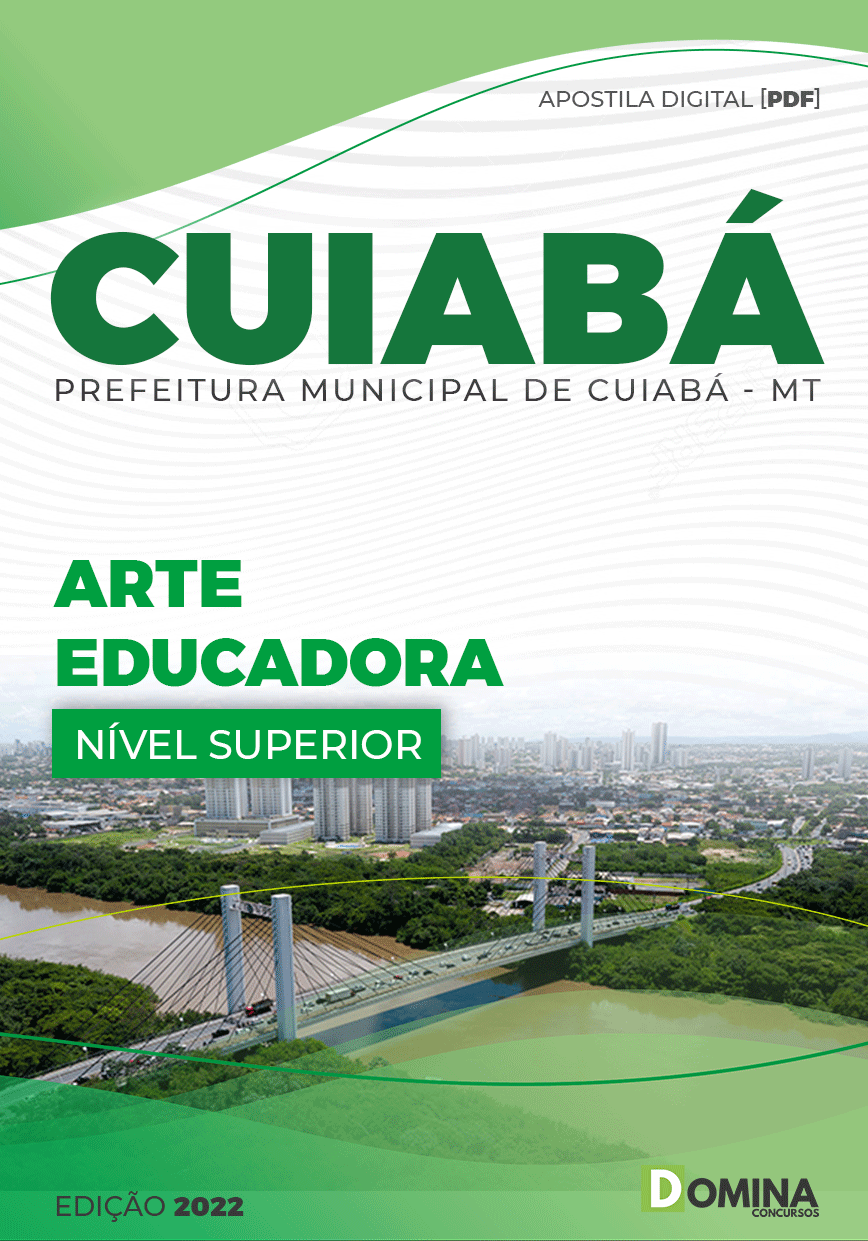 Apostila Concurso Pref Cuiabá MT 2022 Arte Educadora