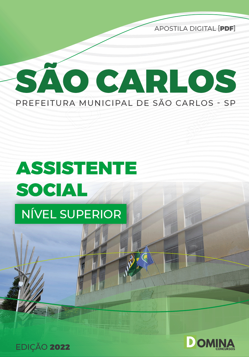 Apostila Digital Pref São Carlos SP 2022 Assistente Social