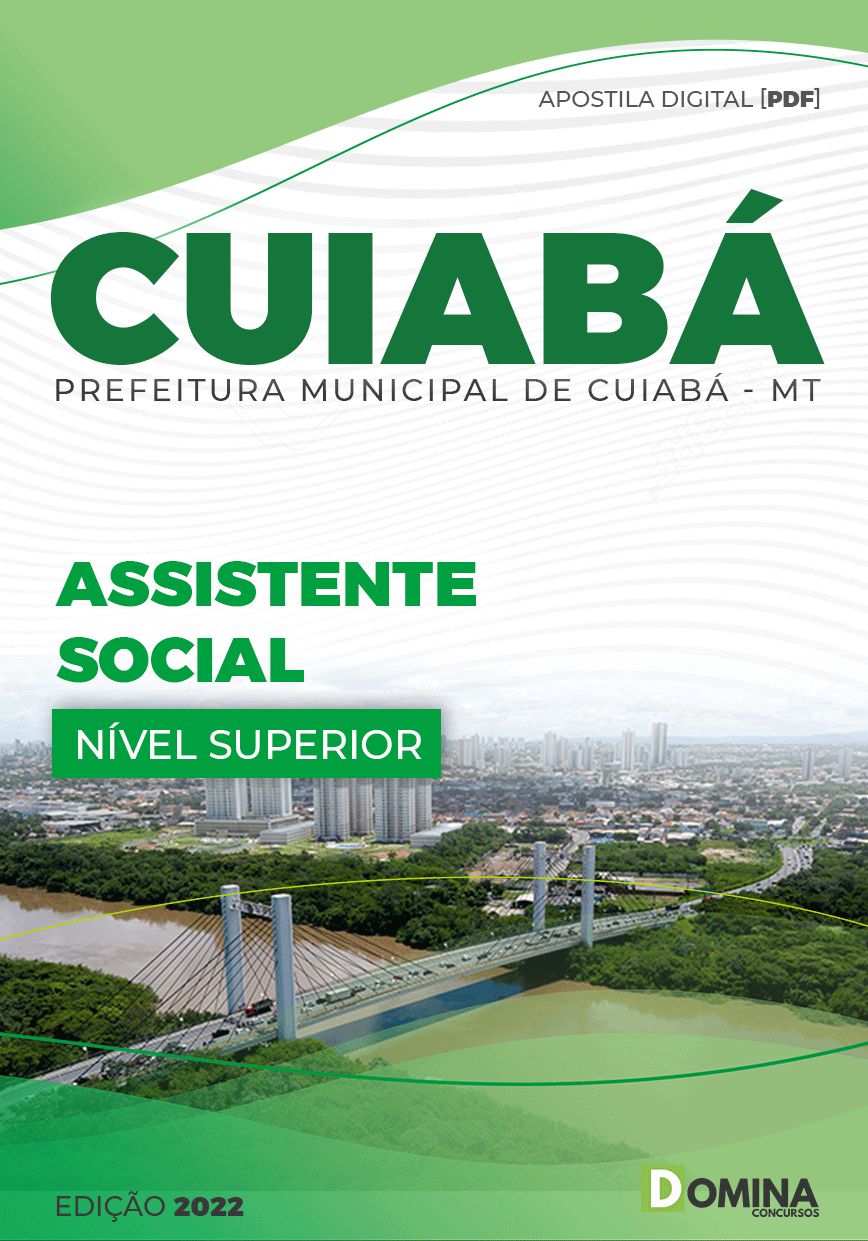 Apostila Concurso Pref Cuiabá MT 2022 Assistente Social