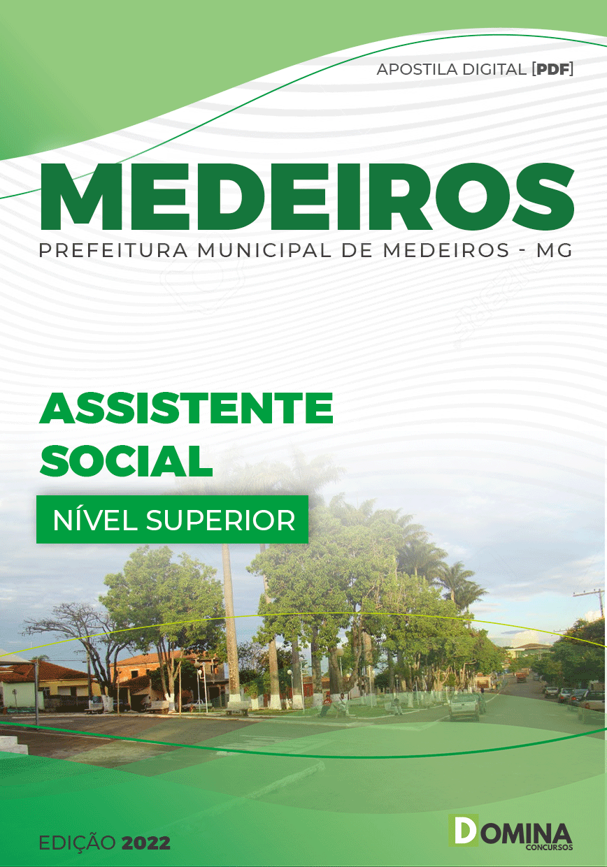 Apostila Concurso Pref Medeiros MG 2022 Assistente Social