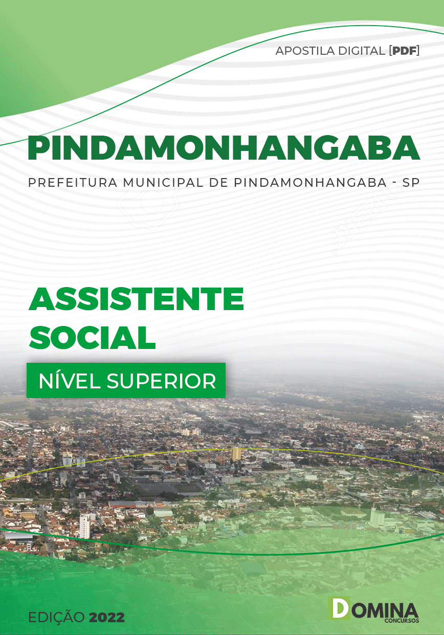 Apostila Pref Pindamonhangaba SP 2022 Assistente Social