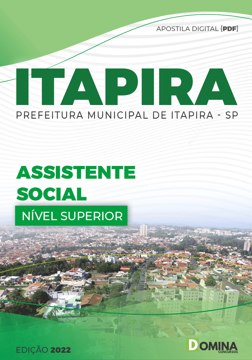 Apostila Concurso Pref Itapira SP 2022 Assistente Social