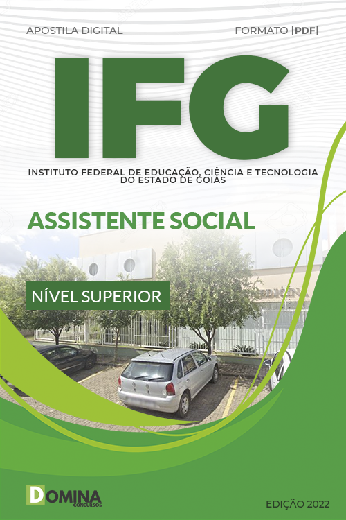 Apostila Digital Concurso IFG 2022 Assistente Social