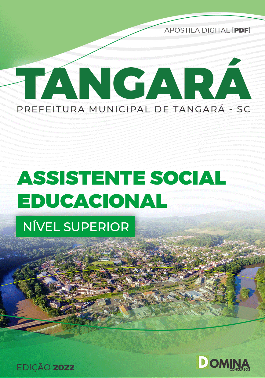 Apostila Concurso Pref Tangará SC 2022 Assistente Social Educacional