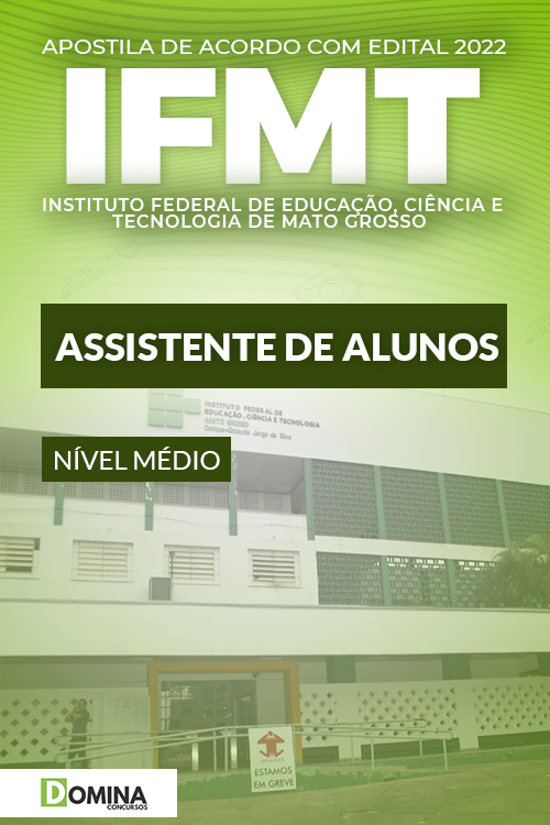 Apostila Digital Concurso IFMT 2023 Assistente de Alunos
