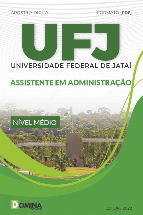 Apostila Concurso UFJ 2022 Assistente Administração