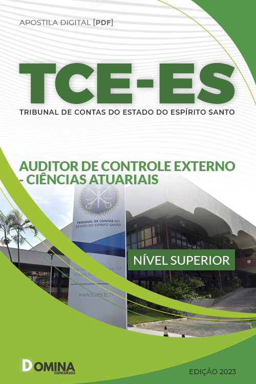 Apostila TCE ES 2023 Auditor Controle Externo Ciências Atuariais