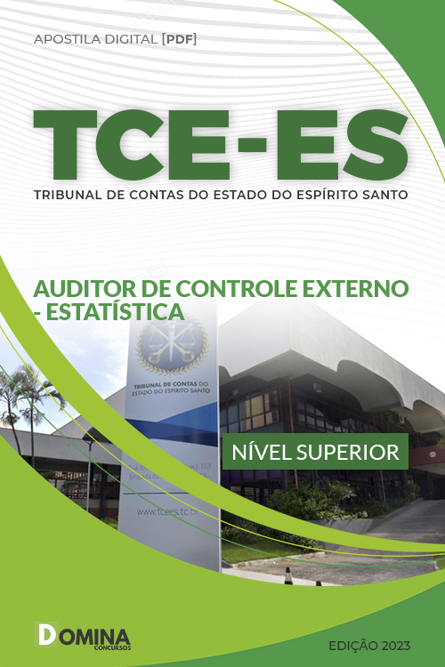 Apostila TCE ES 2023 Auditor Controle Externo Estatística