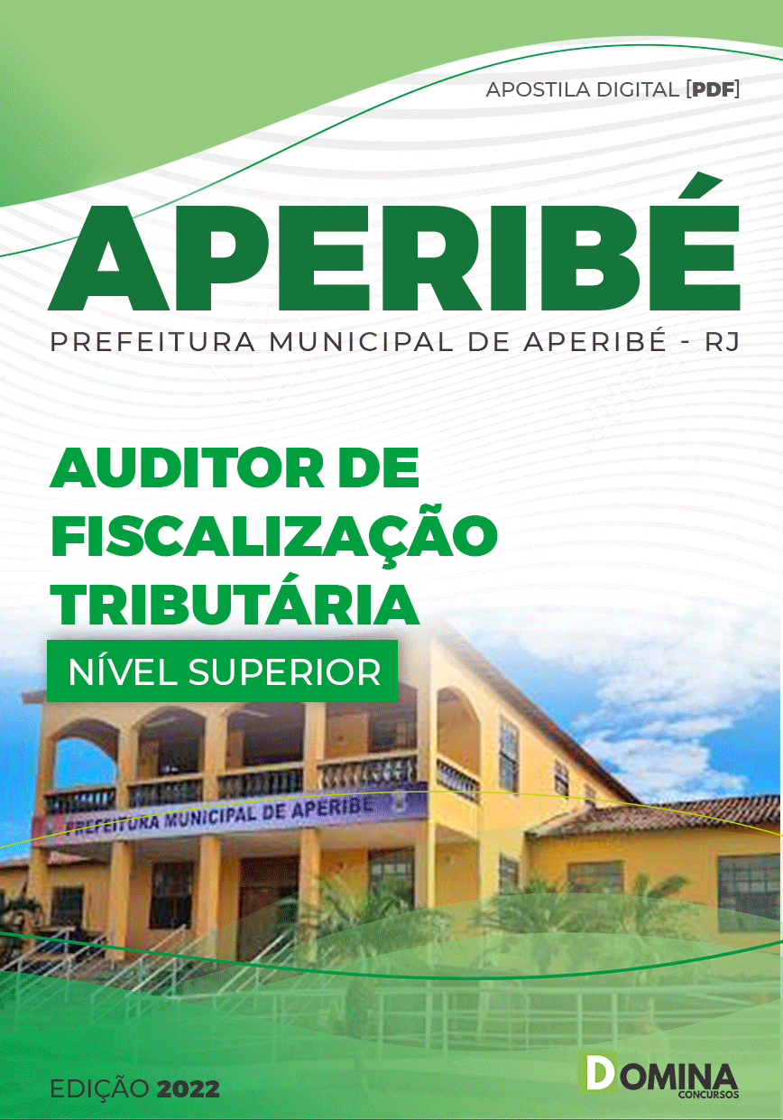 Apostila Pref Aperibé RJ 2022 Auditor Fiscalização Tributária