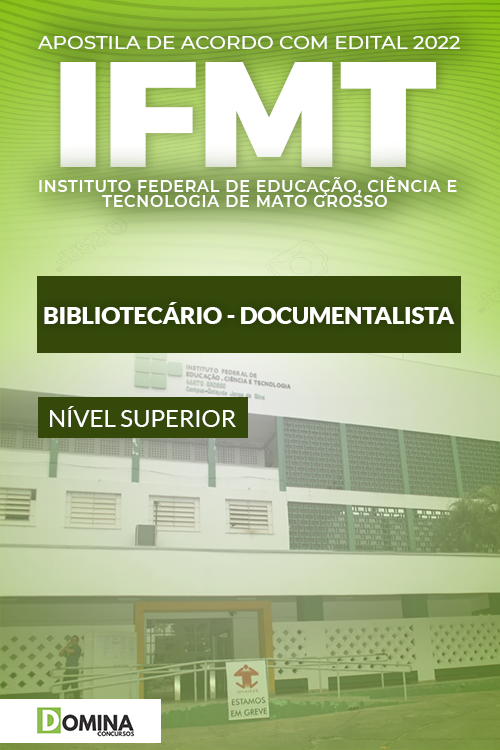 Apostila Concurso IFMT 2023 Bibliotecário Documentalista